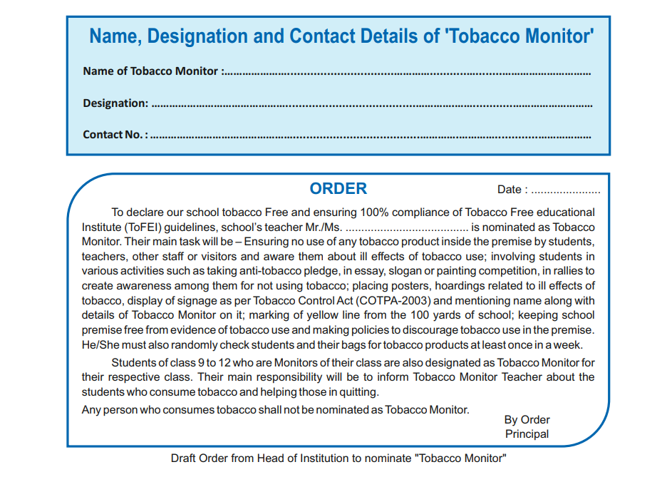 Tobacco Monitor Example